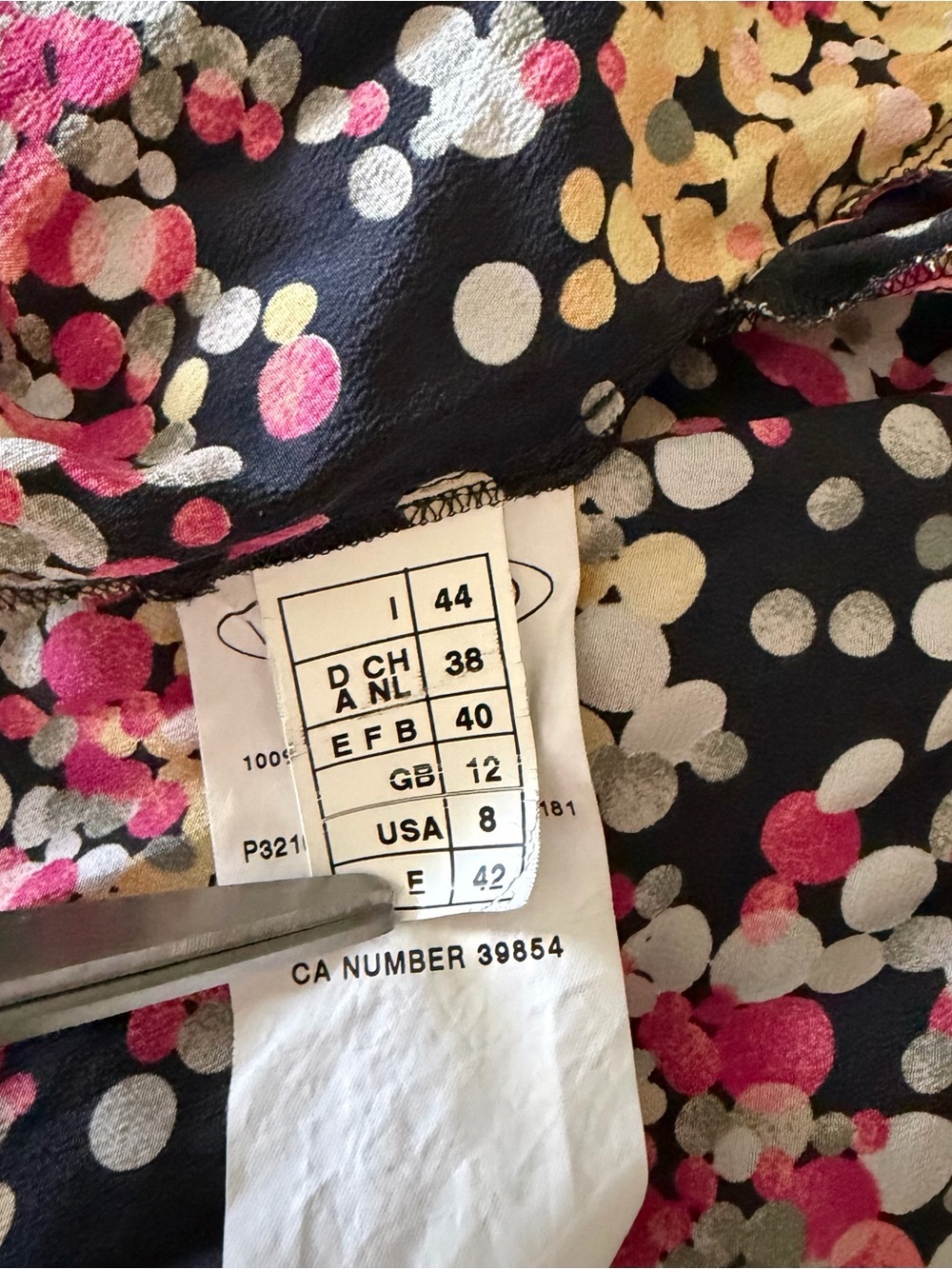Missoni Silk Polka Dot Off The Shoulder Mini Dress - Picture 9 of 10